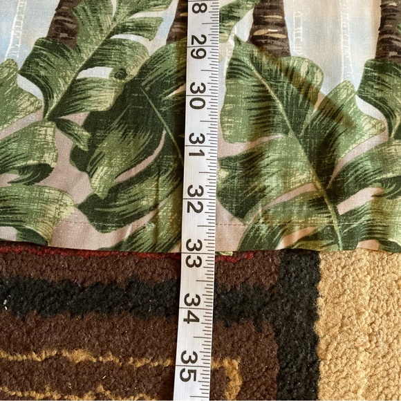 Island Shores Hawaiian Button Up Rayon Shirt Palm Trees Men's Sz 2XL - Picture 6 of 6